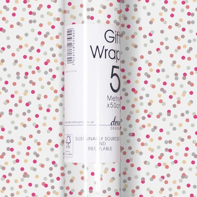 Confetti Roll Wrap 5M Miscellaneous M&S   