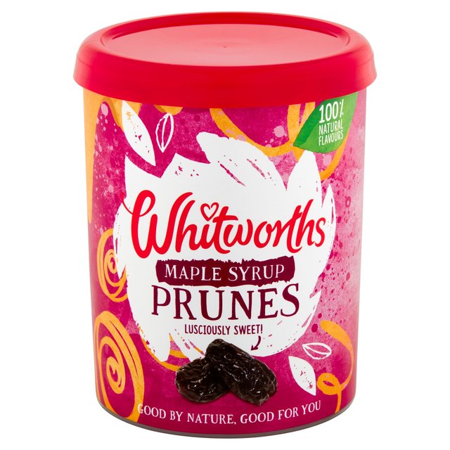 Whitworths Maple Prunes Tub Crisps, Nuts & Snacking Fruit M&S   