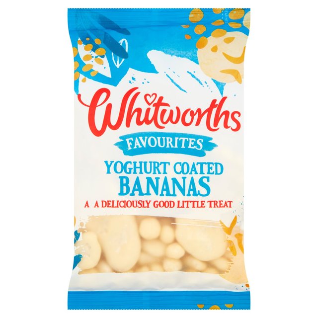 Whitworths Favourites Yoghurt Coated Banana Crisps, Nuts & Snacking Fruit M&S Default Title  