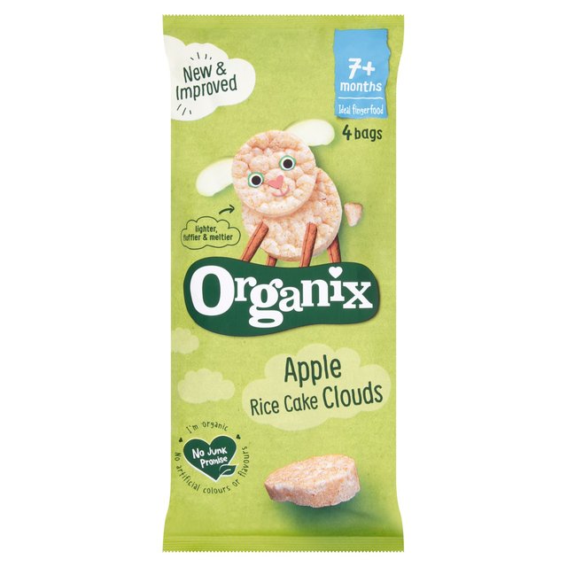 Organix Apple Rice Cake Clouds Multi Pack