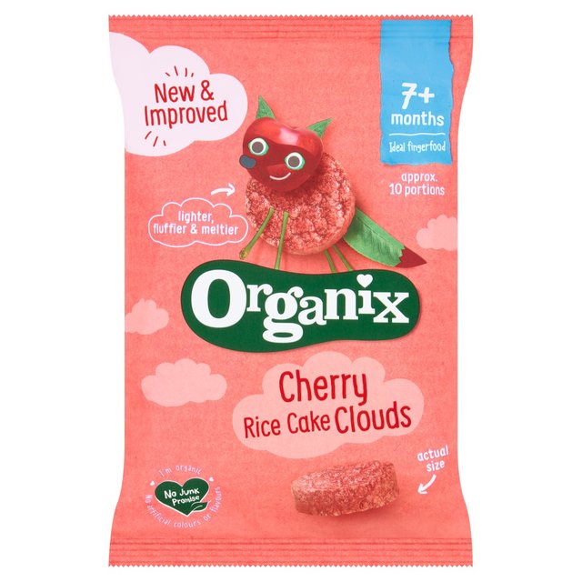 Organix Cherry Rice Cake Clouds