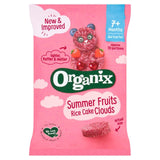 Organix Summer Fruits Rice Cake Clouds Food Cupboard M&S Default Title  