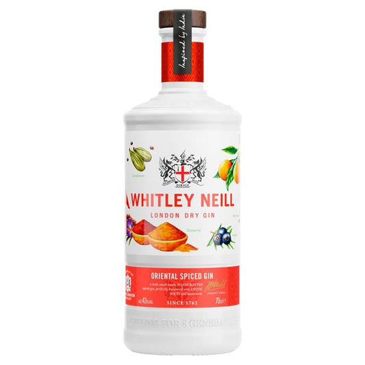 Whitley Neill Oriental Spiced Gin Liqueurs and Spirits M&S Title  