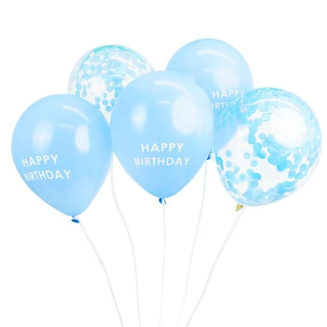 Blue Latex Balloons