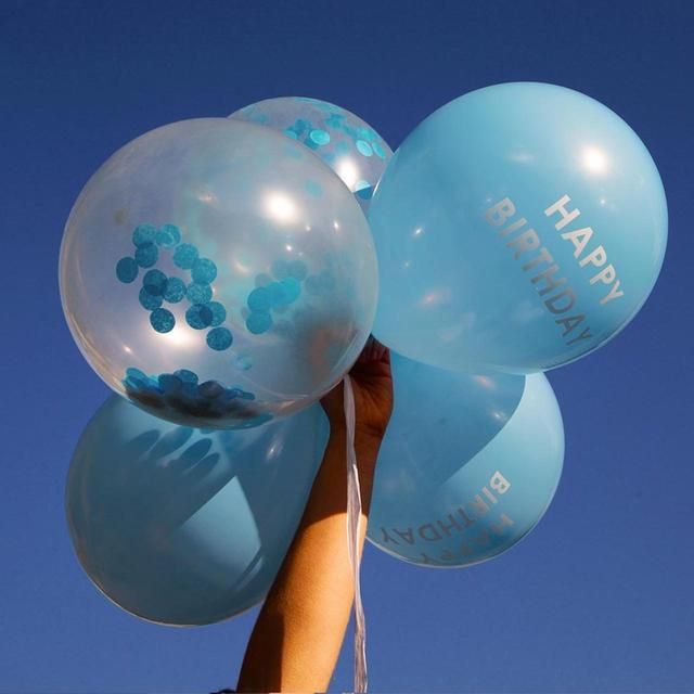 Blue Latex Balloons