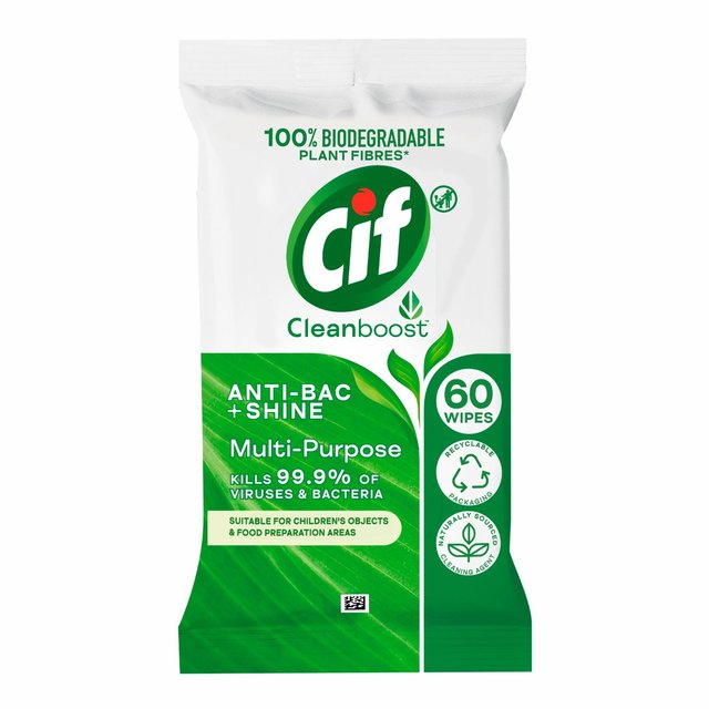 Cif Mutli-Purpose Biodegradable Wipes Accessories & Cleaning M&S   