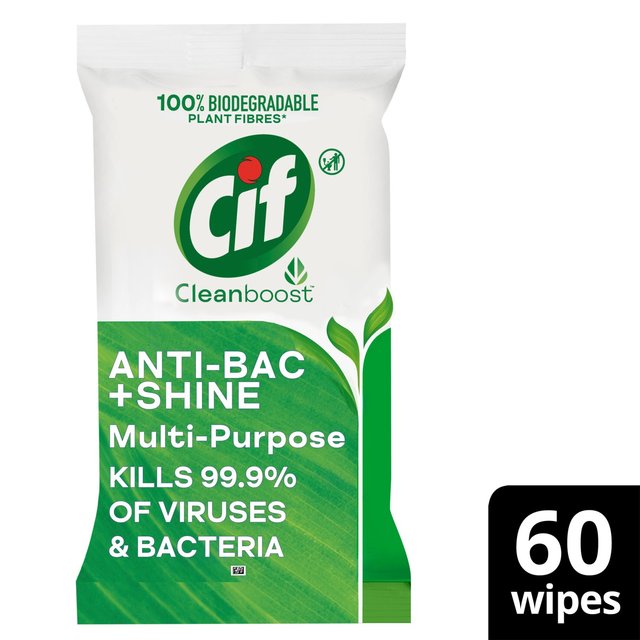 Cif Mutli-Purpose Biodegradable Wipes Accessories & Cleaning M&S   