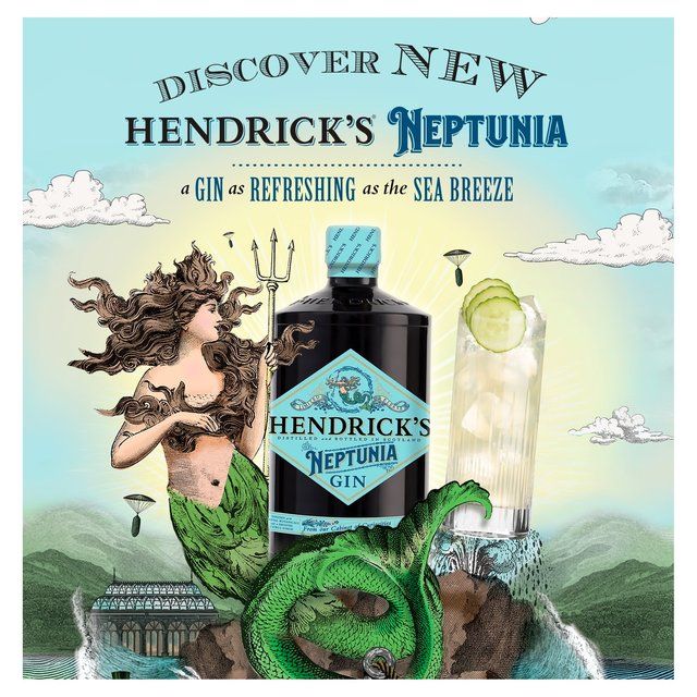 Hendrick's Limited Edition Neptunia Gin Liqueurs and Spirits M&S   