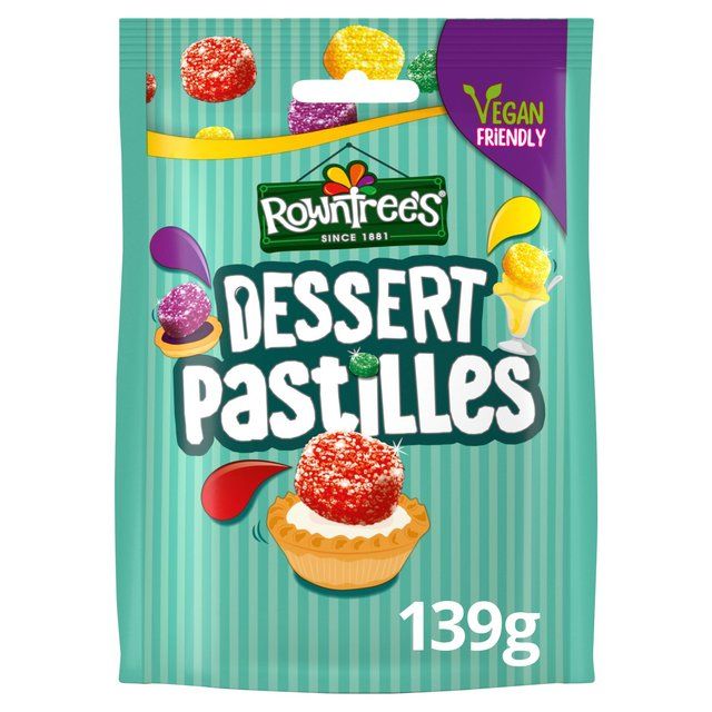 Rowntree's Dessert Pastilles Vegan Friendly Sweets Sharing Bag