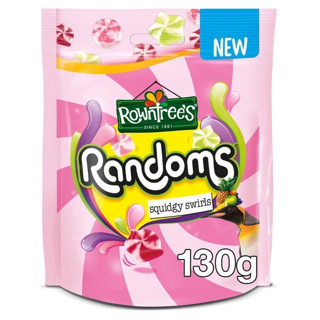 Rowntree's Randoms Squidgy Swirl Sweets Sharing Bag