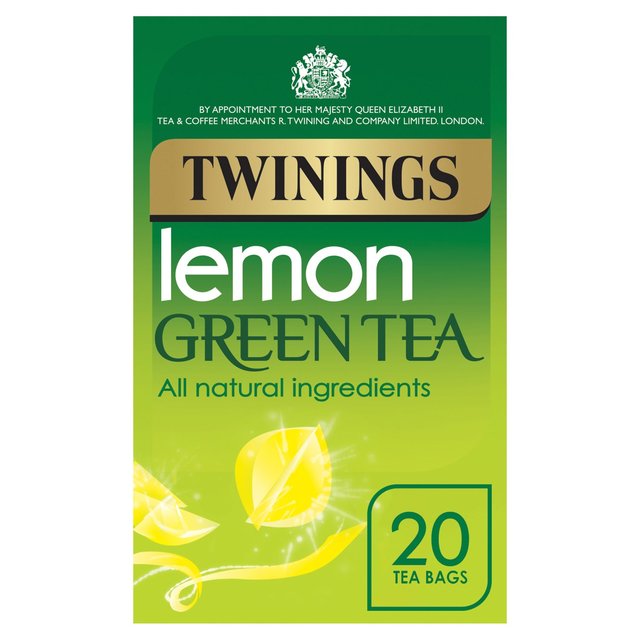 Twinings Lemon Green Tea, 20 Tea Bags Food Cupboard M&S Default Title  