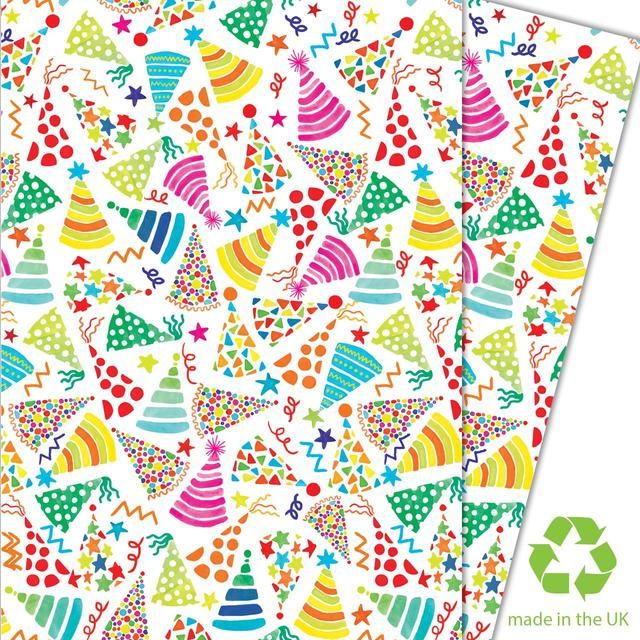 DEVA WRAP PARTY HATS 2 SHEETS