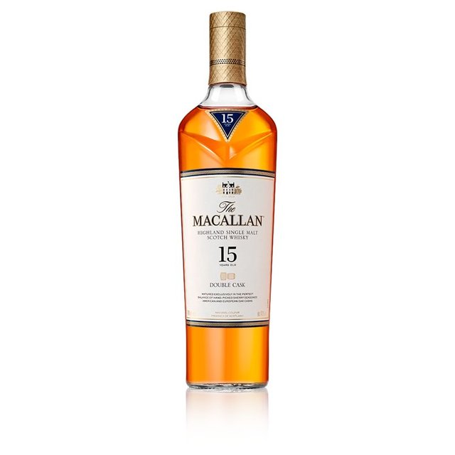 The Macallan 15 Year Old Double Cask Single Malt Whisky Liqueurs and Spirits M&S   