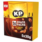 KP Dry Roasted Peanuts Multipack 5 Pack Food Cupboard M&S   