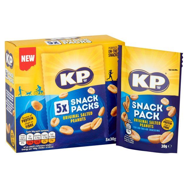 KP Salted Peanuts Multipack 5 Pack