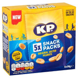 KP Salted Peanuts Multipack 5 Pack Food Cupboard M&S   