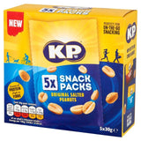 KP Salted Peanuts Multipack 5 Pack Food Cupboard M&S   