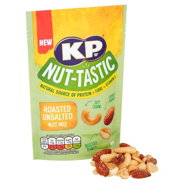 KP Nut-Tastic Unsalted Nut Mix Grazing Bag