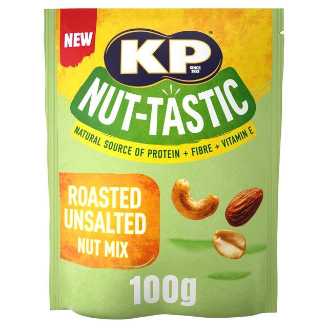 KP Nut-Tastic Unsalted Nut Mix Grazing Bag Food Cupboard M&S   