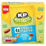 KP Nut-Tastic Pinch of Salt Nut Mix Multipack 4 Pack Crisps, Nuts & Snacking Fruit M&S   