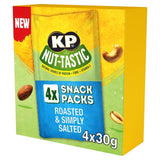 KP Nut-Tastic Pinch of Salt Nut Mix Multipack 4 Pack Crisps, Nuts & Snacking Fruit M&S   