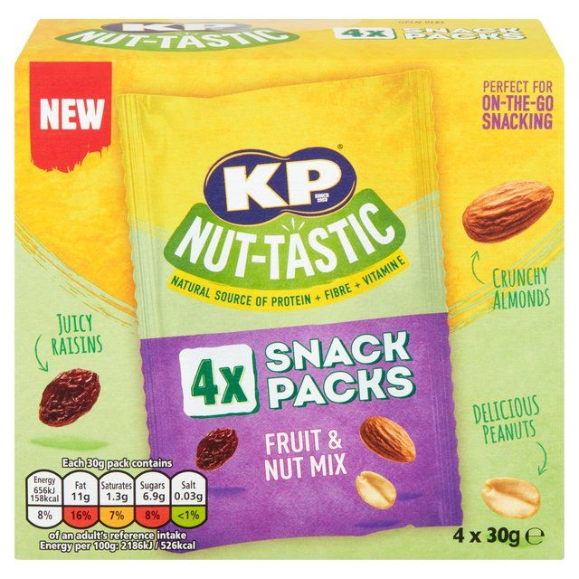 KP Nut-Tastic Fruit & Nut Mix Multipack 4 Pack