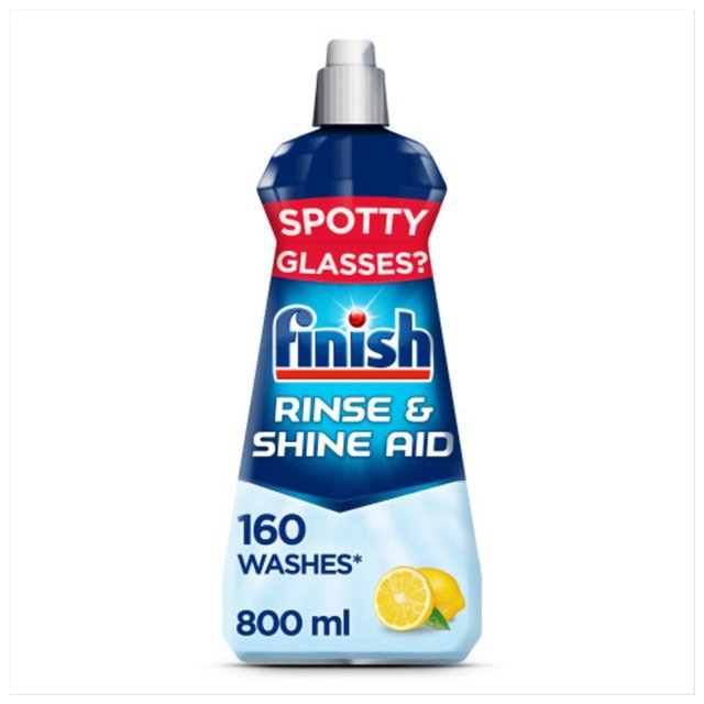 Finish Rinse Aid Shines & Dries Lemon Scent