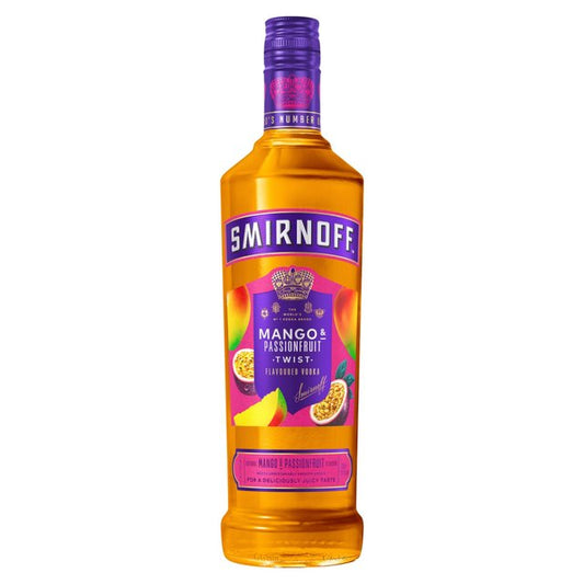 Smirnoff Mango and Passionfruit Twist Flavoured Vodka Liqueurs and Spirits M&S Title  