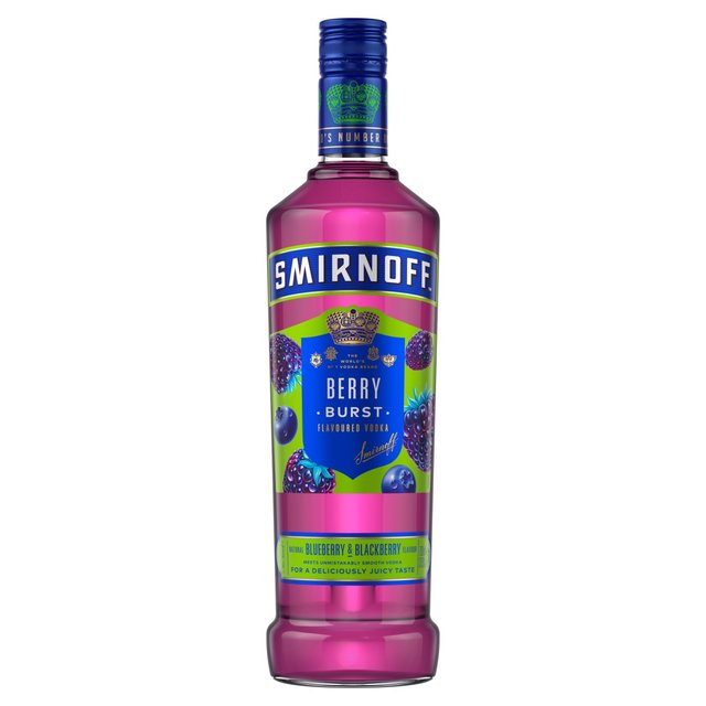 Smirnoff Berry Burst Flavoured Vodka Liqueurs and Spirits M&S Default Title  