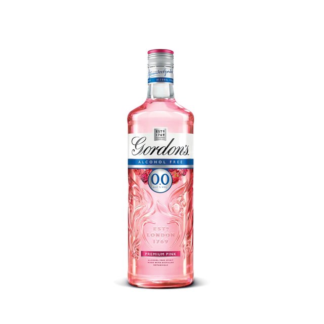 Gordon's Premium Pink Alcohol Free Liqueurs and Spirits M&S Default Title  