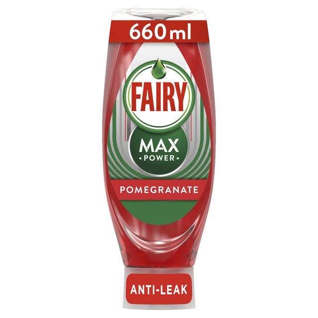 Fairy Max Power Pomegranate Washing Up Liquid