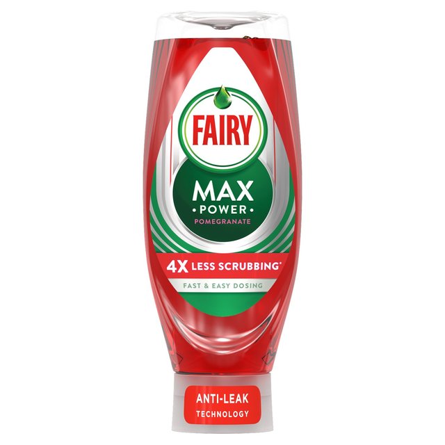 Fairy Max Power Pomegranate Washing Up Liquid General Household M&S   