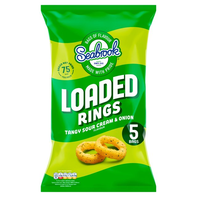 Seabrook Loaded Rings Sour Cream & Onion