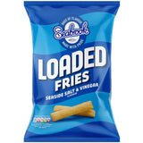 Seabrook Loaded Fries Seaside Salt & Vinegar Sharing Crisps, Nuts & Snacking Fruit M&S   