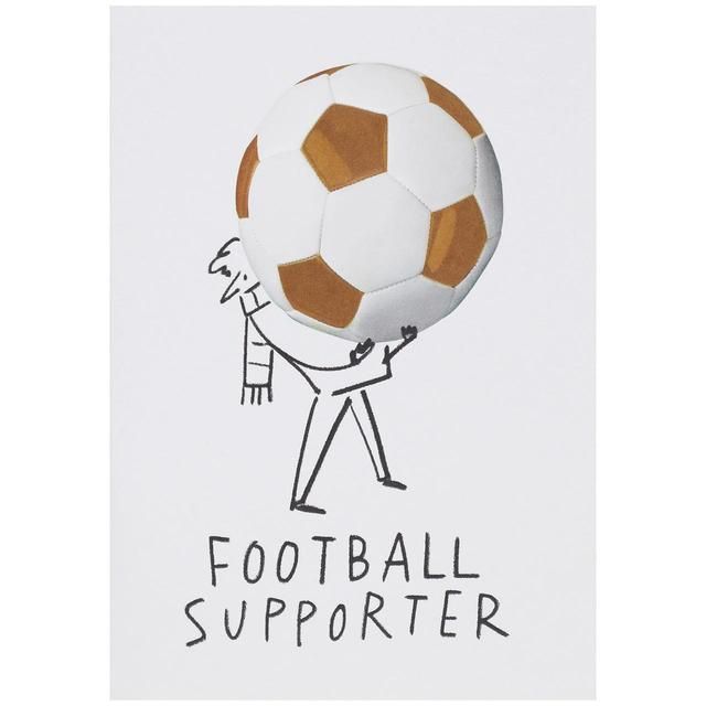 M&S Football Supporter Birthday Card Miscellaneous M&S Default Title  