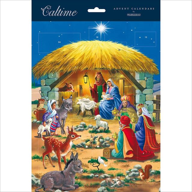 Nativity Scene Paper Advent Calendar