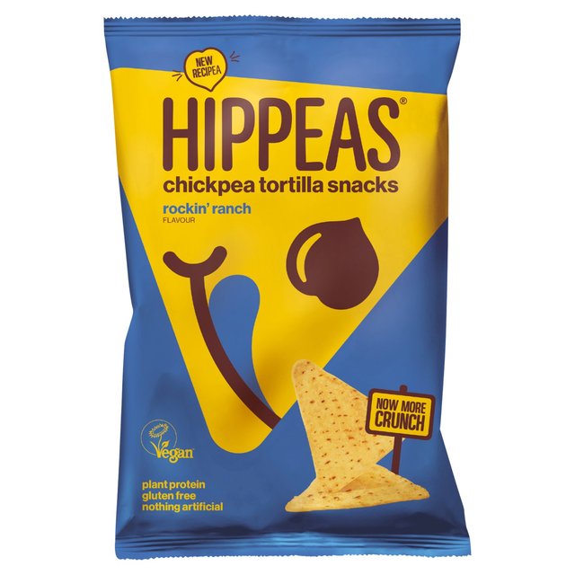 Hippeas Chickpea Tortilla Rockin' Ranch Crisps, Nuts & Snacking Fruit M&S Default Title  