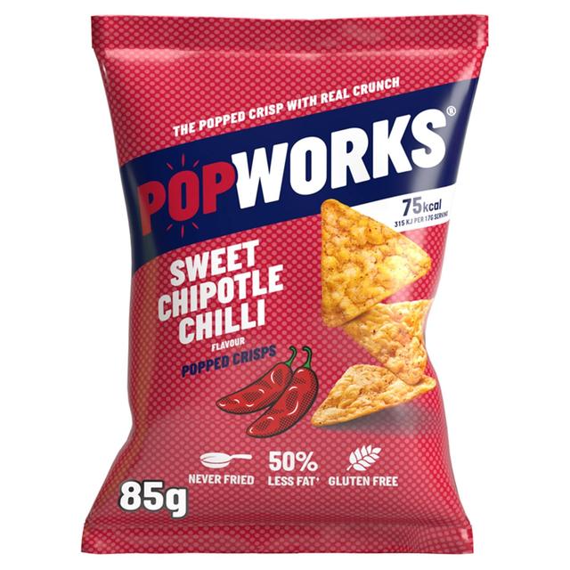 PopWorks Sweet Chipotle Chilli Sharing Popped Crisps