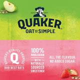 Quaker Oat So Simple Simply Apple Porridge No Added Sugar Sachets GOODS M&S   