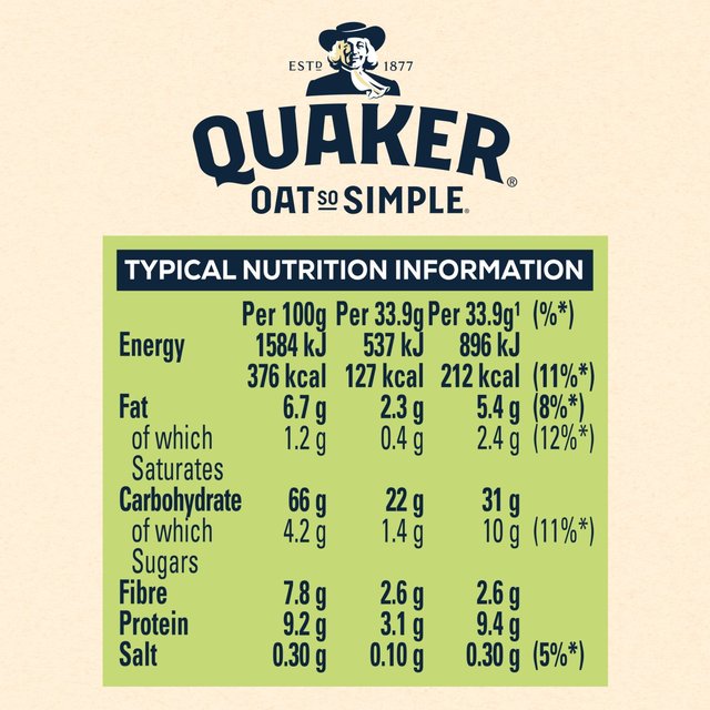 Quaker Oat So Simple Simply Apple Porridge No Added Sugar Sachets GOODS M&S   