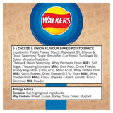 Walkers Baked Cheese & Onion Multipack Snacks Crisps, Nuts & Snacking Fruit M&S   