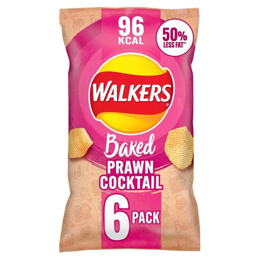 Walkers Baked Prawn Cocktail Multipack Snacks - McGrocer