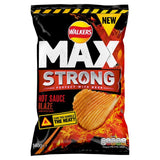 Walkers Max Strong Hot Sauce Blaze Sharing Crisps Crisps, Nuts & Snacking Fruit M&S   