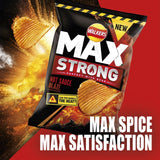 Walkers Max Strong Hot Sauce Blaze Sharing Crisps Crisps, Nuts & Snacking Fruit M&S   