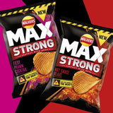 Walkers Max Strong Hot Sauce Blaze Sharing Crisps Crisps, Nuts & Snacking Fruit M&S   