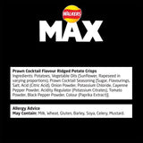 Walkers Max Strong Fiery Prawn Cocktail Multipack Crisps Crisps, Nuts & Snacking Fruit M&S   