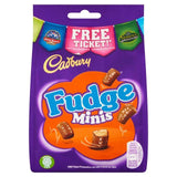 Cadbury Fudge Minis Chocolate Bag Food Cupboard M&S Default Title  