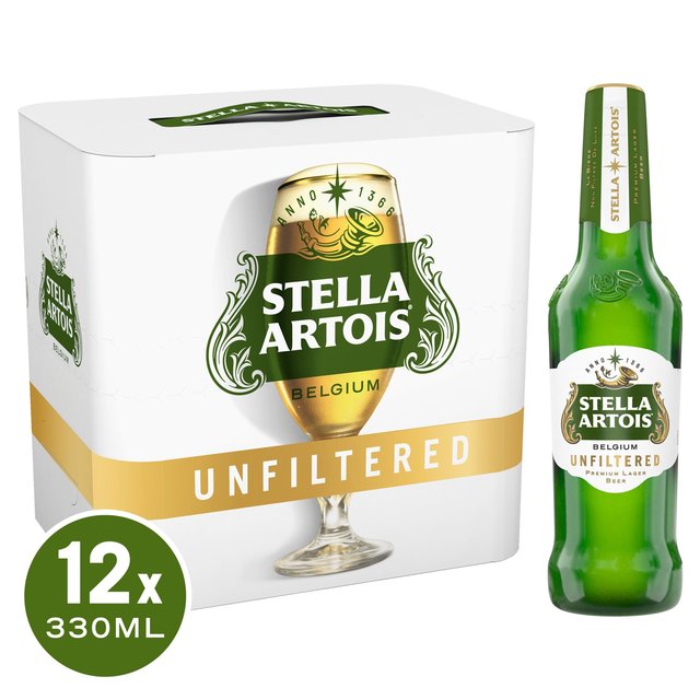 Stella Artois Unfiltered Lager Bottle Beer & Cider M&S Default Title  