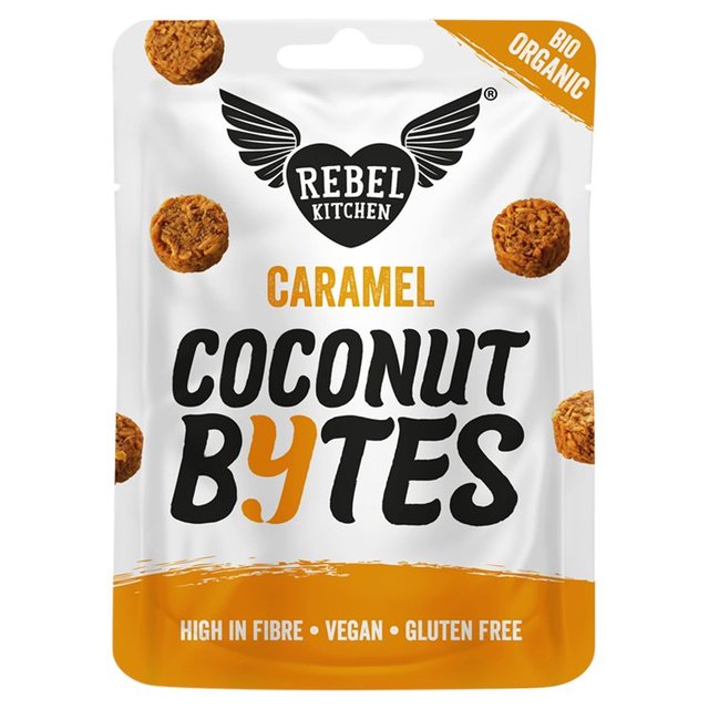 Rebel Kitchen Organic Caramel Coconut Bytes