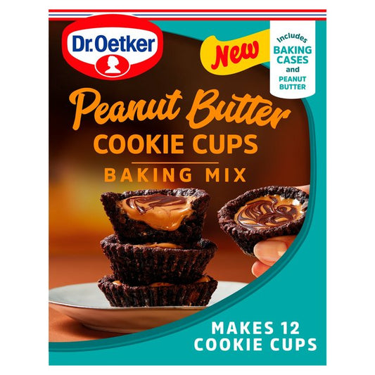 Dr. Oetker Peanut Butter Cups Cookie Mix Sugar & Home Baking M&S Title  